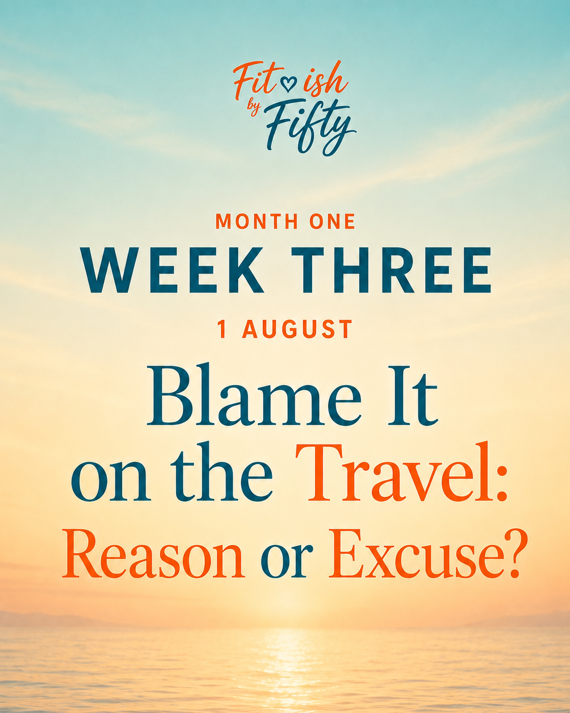 Blame It on the Travel: Reason or Excuse? cover