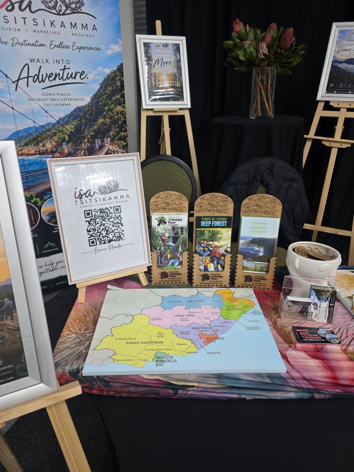 Travel inspiration on display